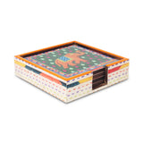 Afbeelding in Gallery-weergave laden, Sui Dhaaga Square Coasters with Holder (Set of 4)