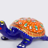 Load image into Gallery viewer, Metal Enamel Handpainted Turtle 2.5 in