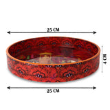 Load image into Gallery viewer, King Procession Enamel Round Tray