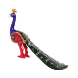 Afbeelding in Gallery-weergave laden, Metal Enamel Handpainted Peacock with Stonework Big 6 in