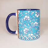 गैलरी व्यूवर में इमेज लोड करें, Blue Pottery Turq Coffee Mug 300 ml