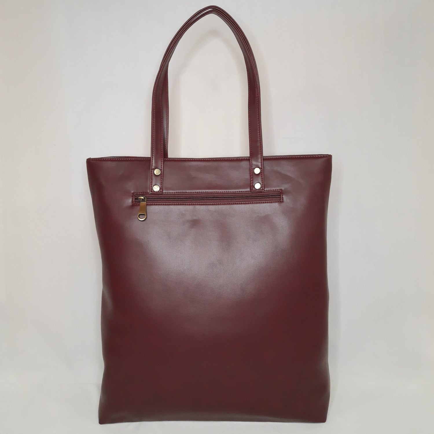 The Bombay Store Ajrakh PU Leather Tote Bag