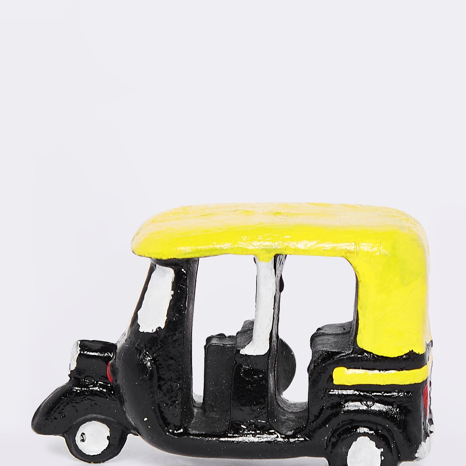 The Bombay Store Auto Rickshaw Fridge Magnet in Rubber