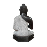 गैलरी व्यूवर में इमेज लोड करें, Black Marble Sitting Buddha 30 in
