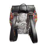 Afbeelding in Gallery-weergave laden, Doodle Arts Poly Canvas &amp; PU Back Pack Bag