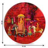 Load image into Gallery viewer, King Procession Enamel Round Trivet
