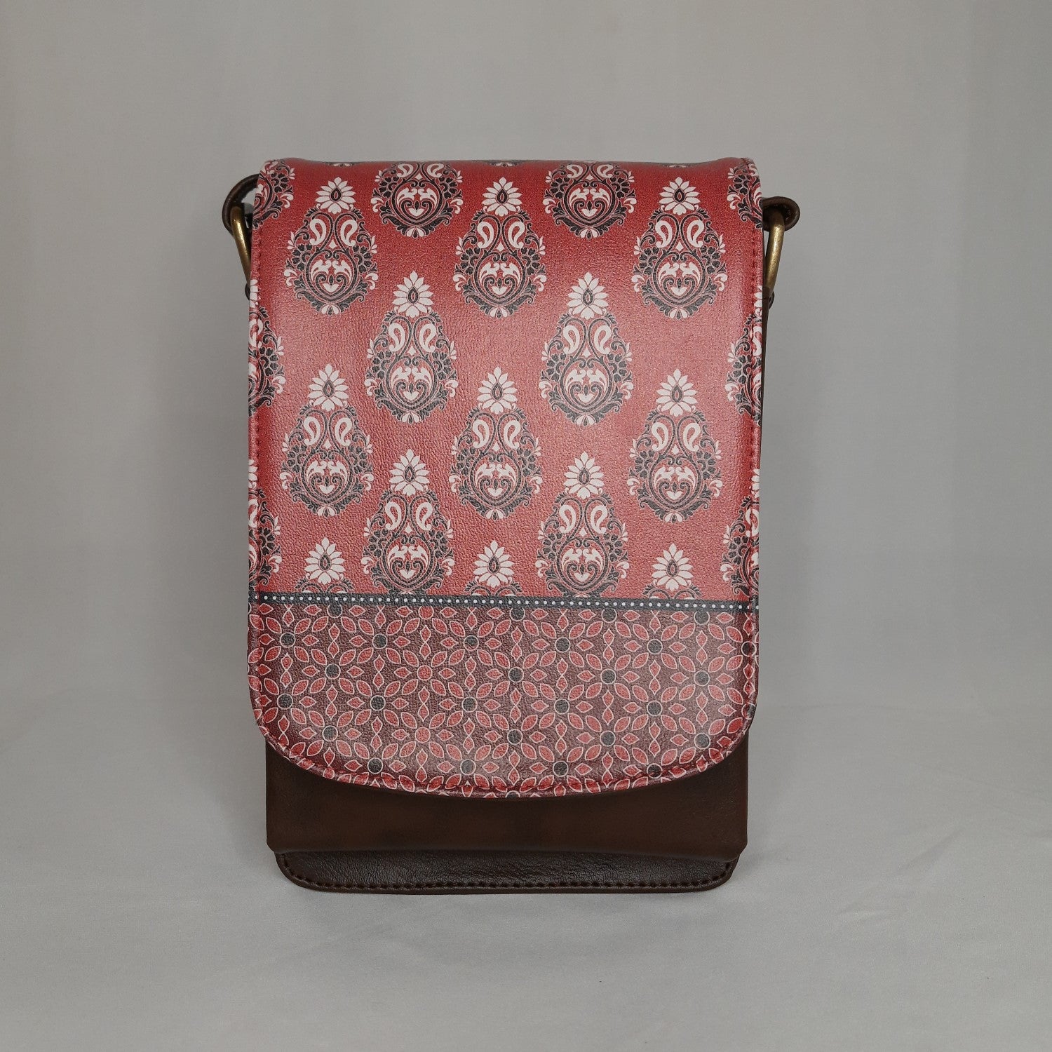 Buy Crazy Corner Patch Floral Print Rectangle Sling Bag Online