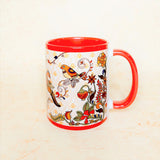 Load image into Gallery viewer, Kalamkari Coffee Mugs Set of 2 (300 ml each)