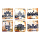 Load image into Gallery viewer, Indian Heritage Coaster Set of 6
