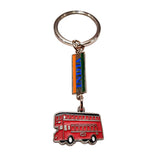 Load image into Gallery viewer, India Bus Metal Keychain