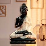 गैलरी व्यूवर में इमेज लोड करें, Black Marble Sitting Buddha 30 in