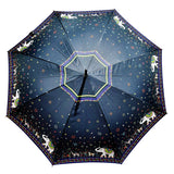 Load image into Gallery viewer, Elephant Procession Digital Printed Umbrella (Straight)