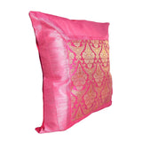 Load image into Gallery viewer, Necklace Brocade Cushion Cover (Assorted Colour &amp; Design) 16 x 16 in