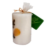 Load image into Gallery viewer, Flower Pressed Citronella Candle 7 cm