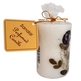Load image into Gallery viewer, Flower Pressed Sandal Candle 7 cm