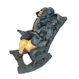 Afbeelding in Gallery-weergave laden, Resin Ganesh on Rocking Chair 16 in