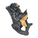 Afbeelding in Gallery-weergave laden, Resin Ganesh on Rocking Chair 16 in