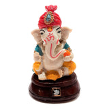Load image into Gallery viewer, Ganesh in Resin 3.5 in x 3 in