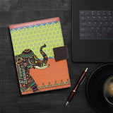 गैलरी व्यूवर में इमेज लोड करें, Signature Elephant Leather Case with Diary
