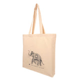 Load image into Gallery viewer, Elephant Printed Tote Bag
