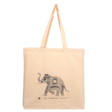 Afbeelding in Gallery-weergave laden, Elephant Printed Tote Bag