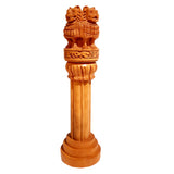 Load image into Gallery viewer, Ashoka Pillar in Whitewood 6 in