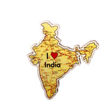 Load image into Gallery viewer, I Luv India Fridge Magnet in MDF