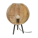 Load image into Gallery viewer, Table Lamp in Round Wire Design 14 in