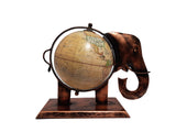 Load image into Gallery viewer, Iron Elephant Design with Globe